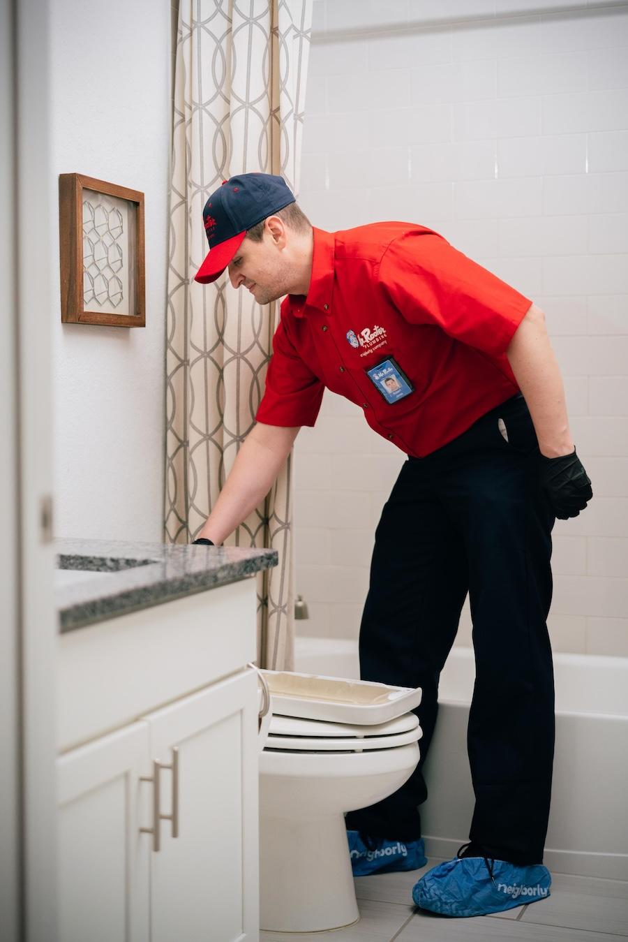 Toilet Installation in Lewisville, TX